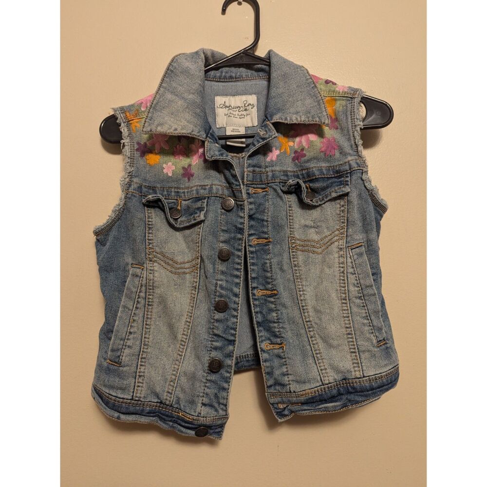 American Rag Denim Vest, Size S